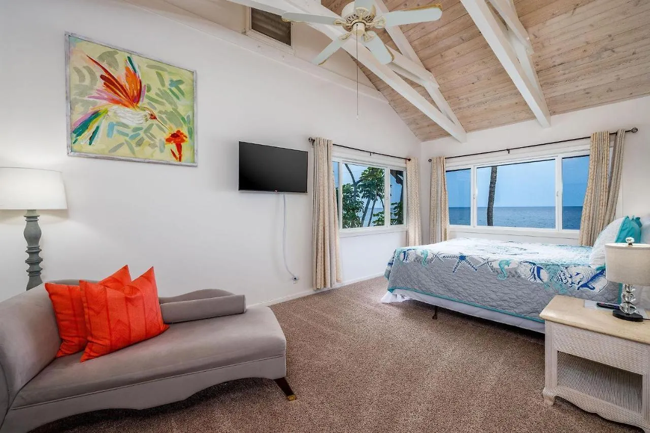 קאילואה-קונה Hokuea Hale Oceanfront Private Home With Hot Tub ארצות הברית